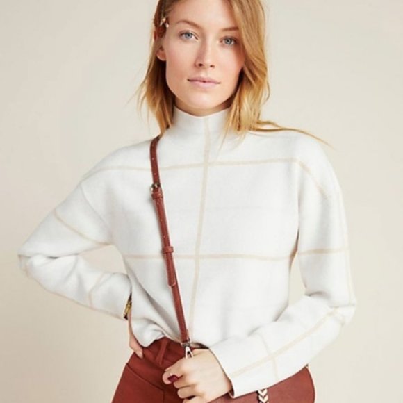 Anthropologie Sweaters - Lizzie Mock Neck Sweater